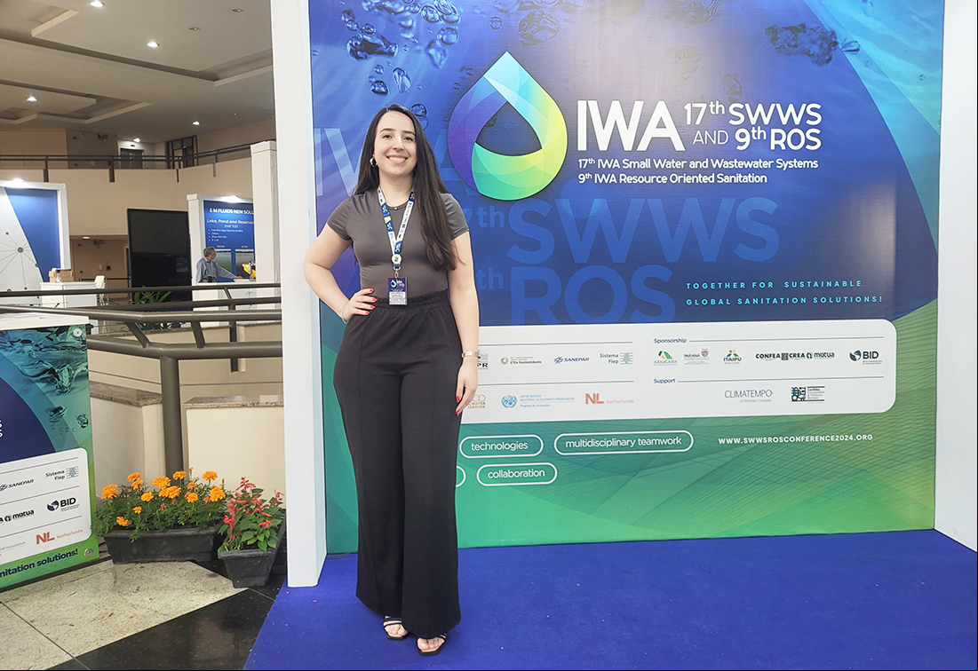 Capa UFSM/FW marca presença na Conferência Internacional sobre Saneamento e Águas