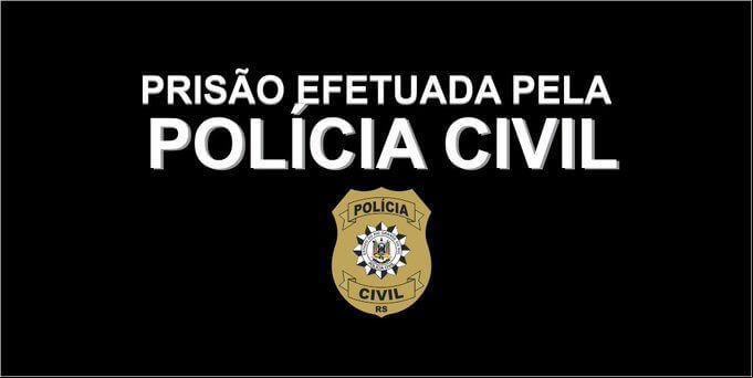 Capa Homem é preso em Ametista do Sul
