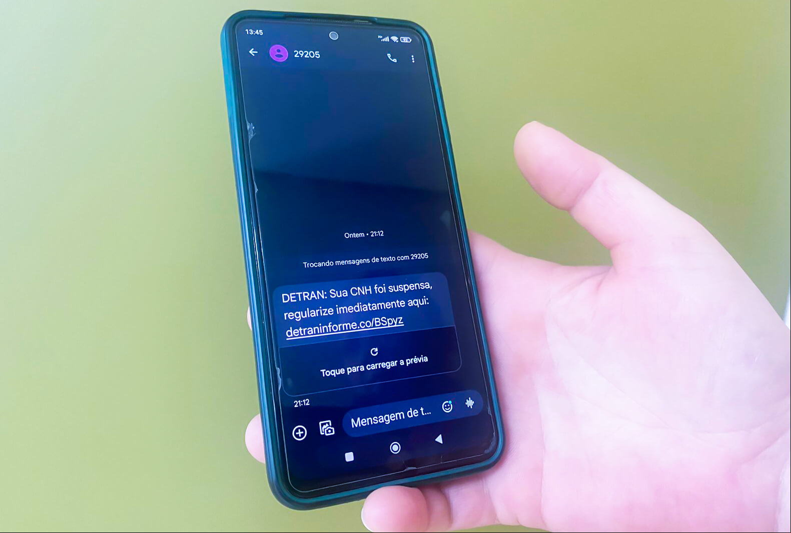 Capa DetranRS alerta para golpe de notificação de suspensão ou cassação de CNH
