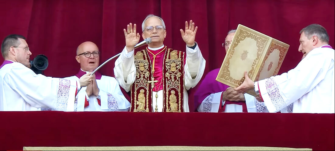 Capa “O novo Papa vem para dar o o que a Igreja precisa hoje, com firmeza, sabedoria e fé”