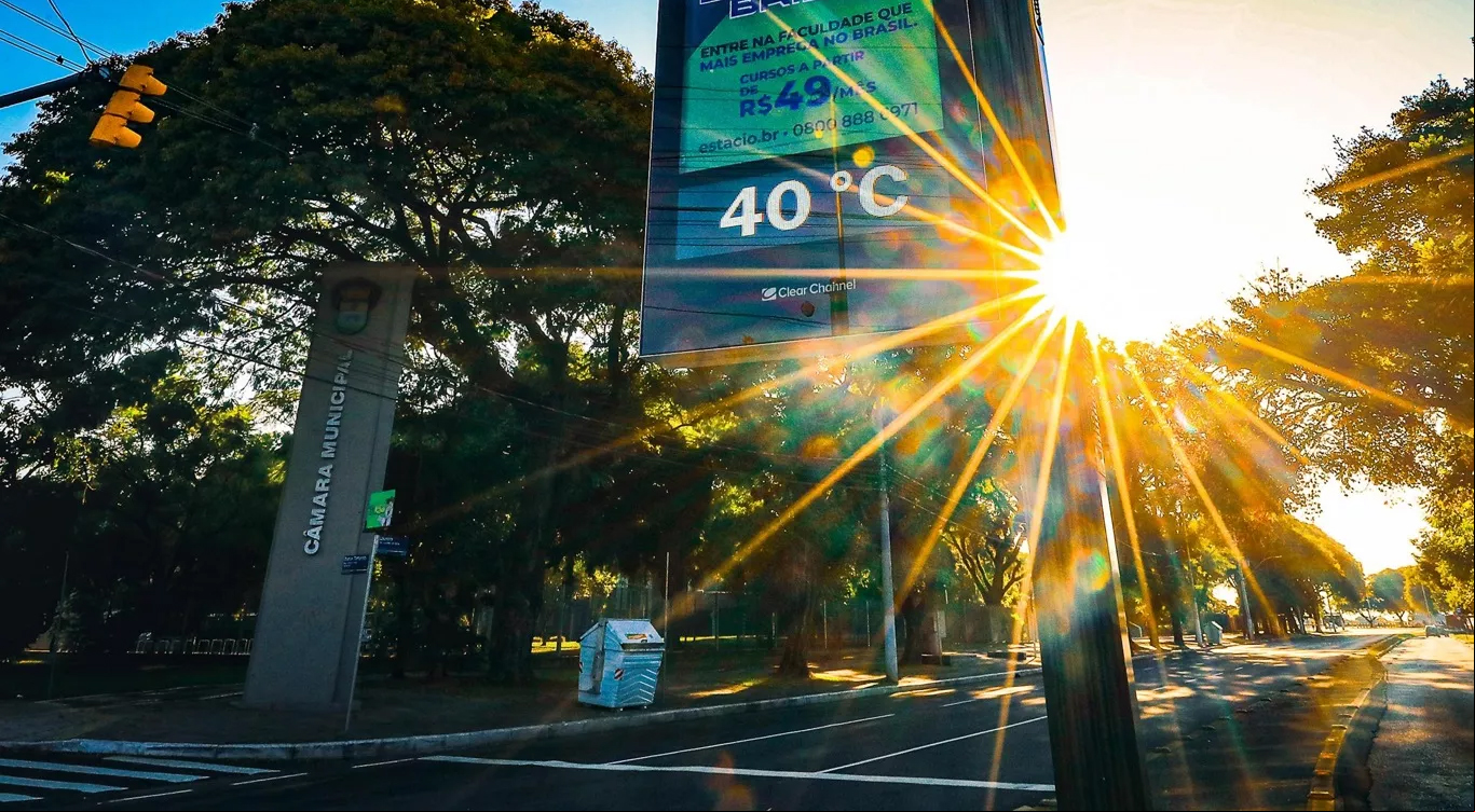 Capa Rio Grande do Sul enfrentará nova onda de calor com temperaturas próximas dos 40ºC