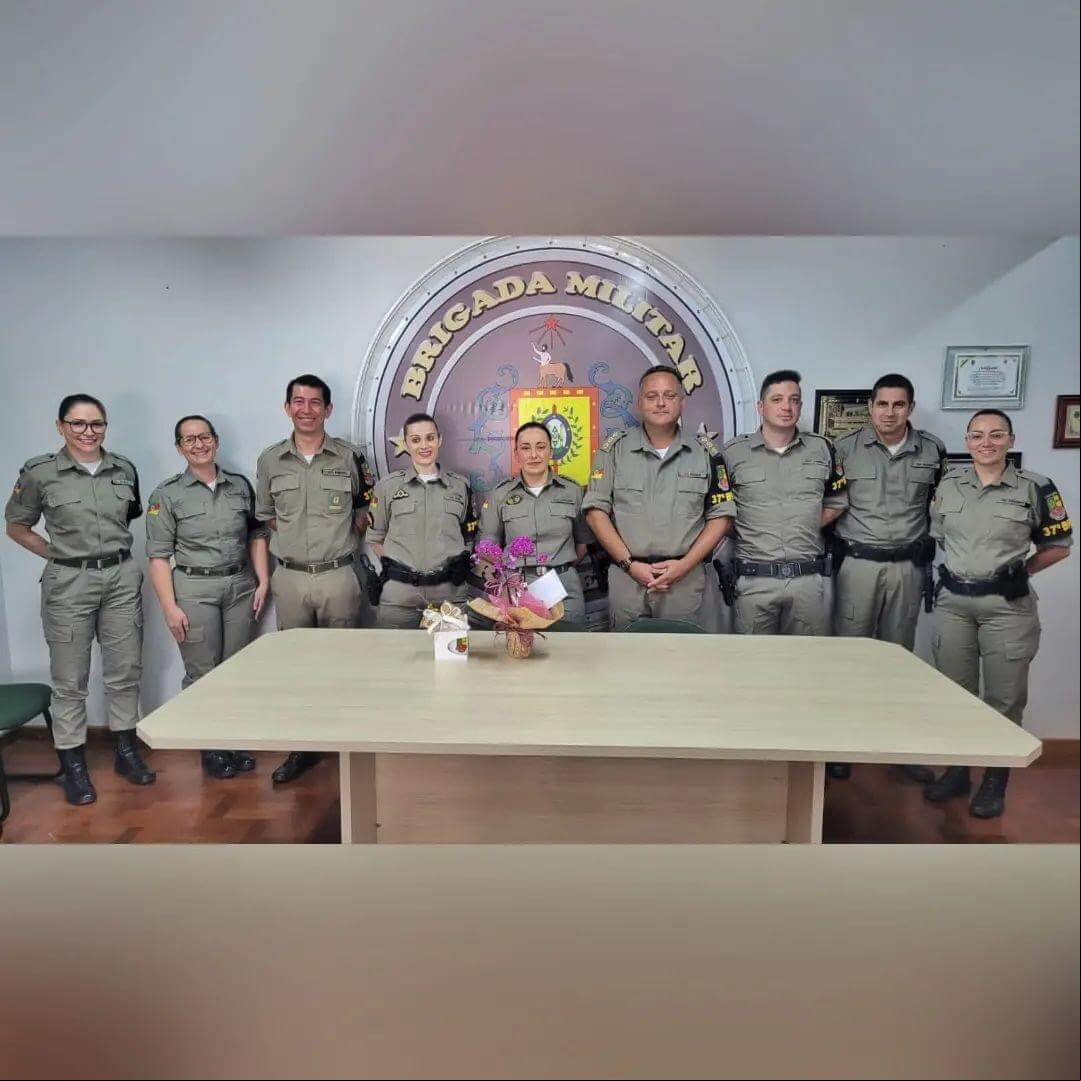 Capa 37º BPM recepciona nova Capitã