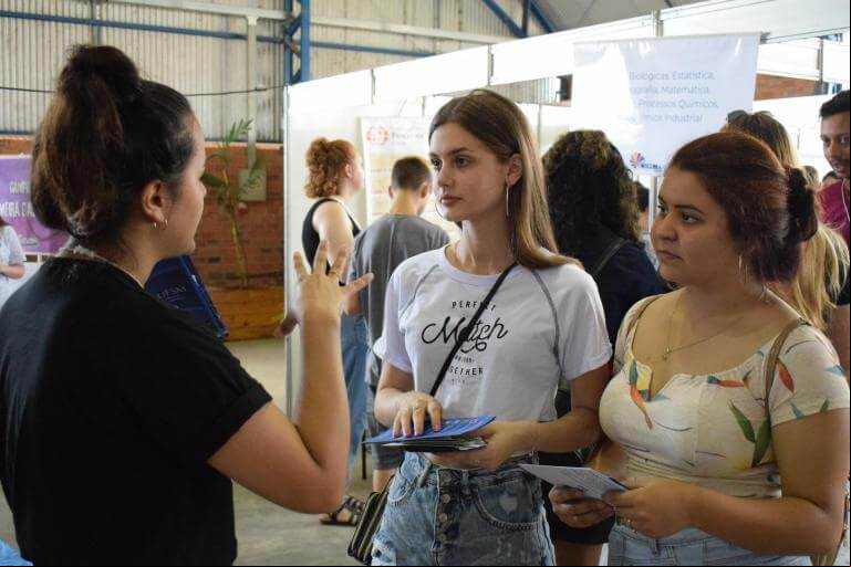 Capa O Campus da UFSM/FW esteve presente no Descubra UFSM 2022