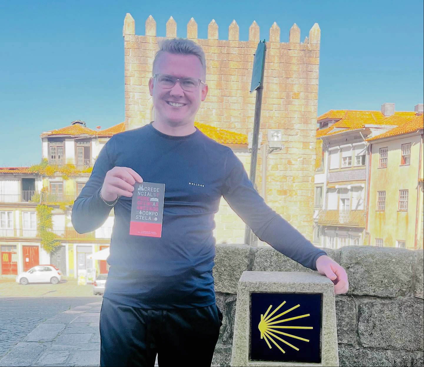 Capa Engenheiro de Campo Novo percorre a pé 250 km no Caminho de Santiago de Compostela