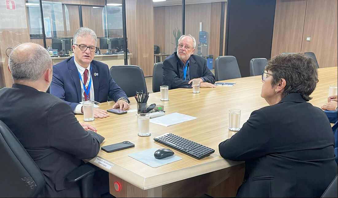 Capa Palmeira das Missões reforça defesa da Ferrovia Norte-Sul em reunião no Ministério dos Transportes